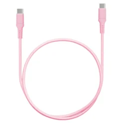 USB-C til USB-C 0,5 m Rosa