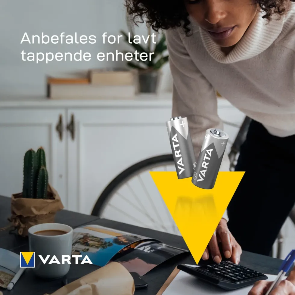 Varta Alkalisk AAAA-batteri 2-pk.