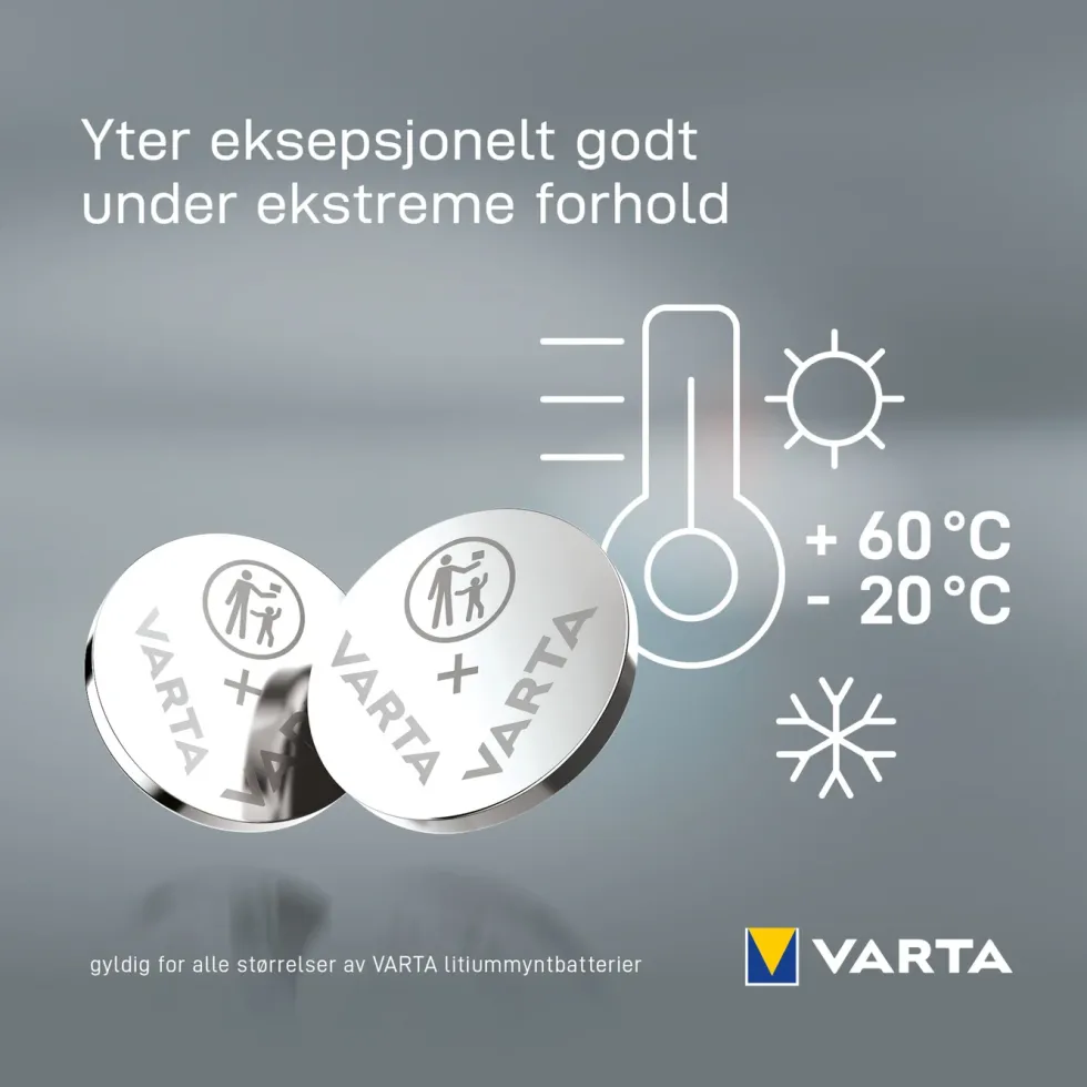 Varta Litiumbatteri CR1616 1-pk.