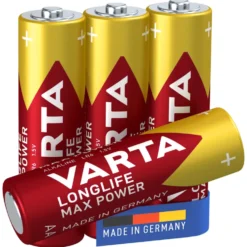 Varta Longlife Max Power AA-batterier 4-pk.