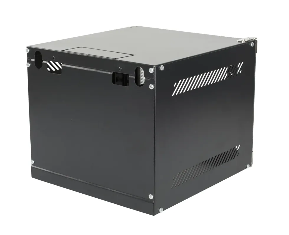 10" veggskap, svart 4U