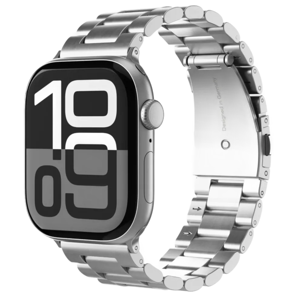 Vonmählen Link Bracelet 2 til Apple Watch 44/45/46/49 mm Silver