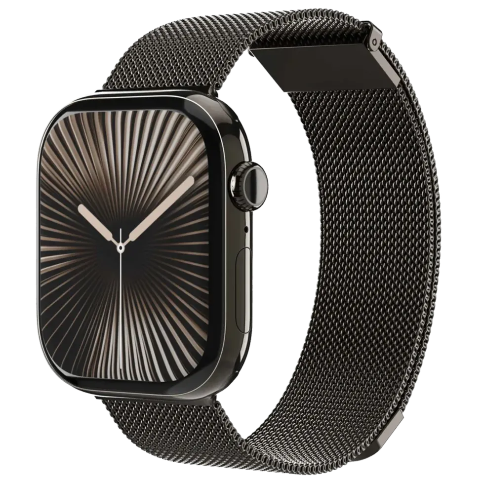Vonmählen Milanese Loop 2 til Apple Watch 44/45/46/49 mm Granite