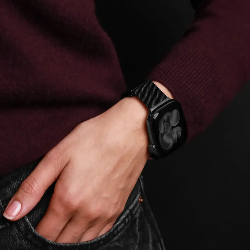 Vonmählen Milanese Loop 2 til Apple Watch 40/41/42 mm Black