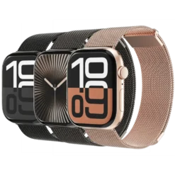 Vonmählen Milanese Loop 2 til Apple Watch 40/41/42 mm Black