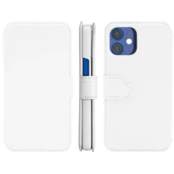 Wallet Case Solo 502 til iPhone 12 mini Hvit