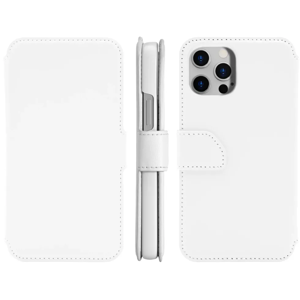 Wallet Case Solo 503 til iPhone 12 og 12 Pro Hvit