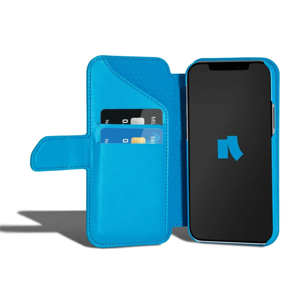 Wallet Case Solo 503 til iPhone 12 og 12 Pro Blå
