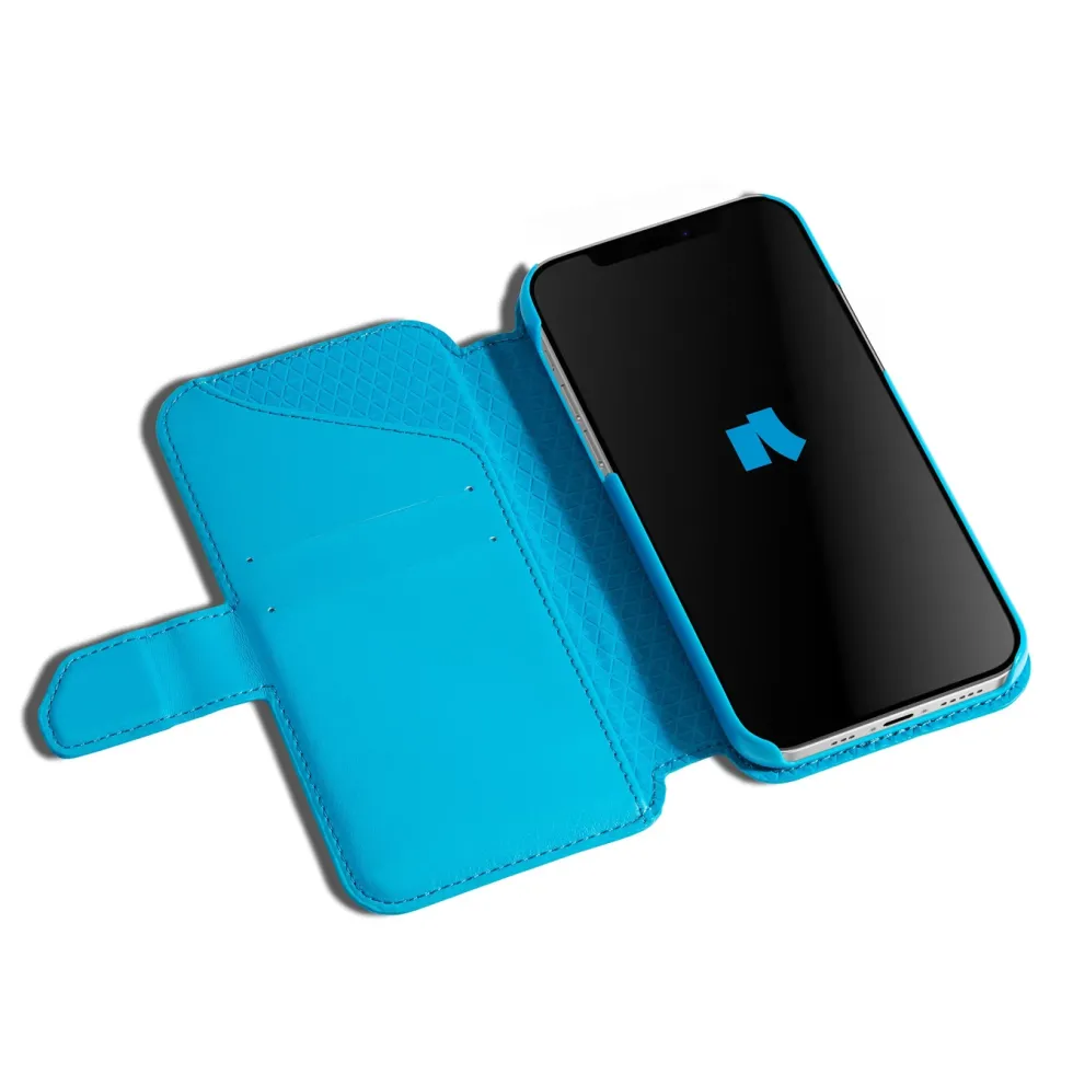 Wallet Case Solo 503 til iPhone 12 og 12 Pro Blå