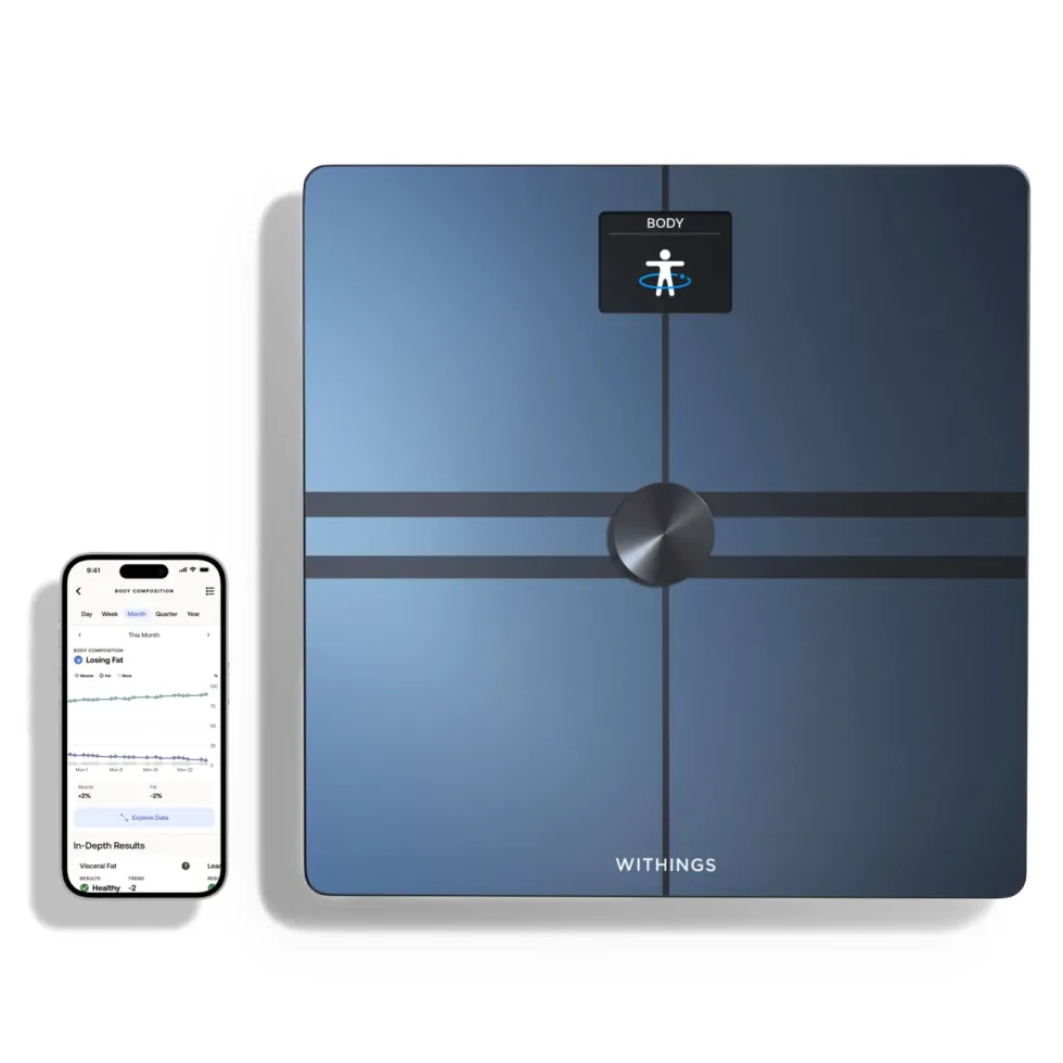 Withings Body Comp Personvekt med wifi Svart
