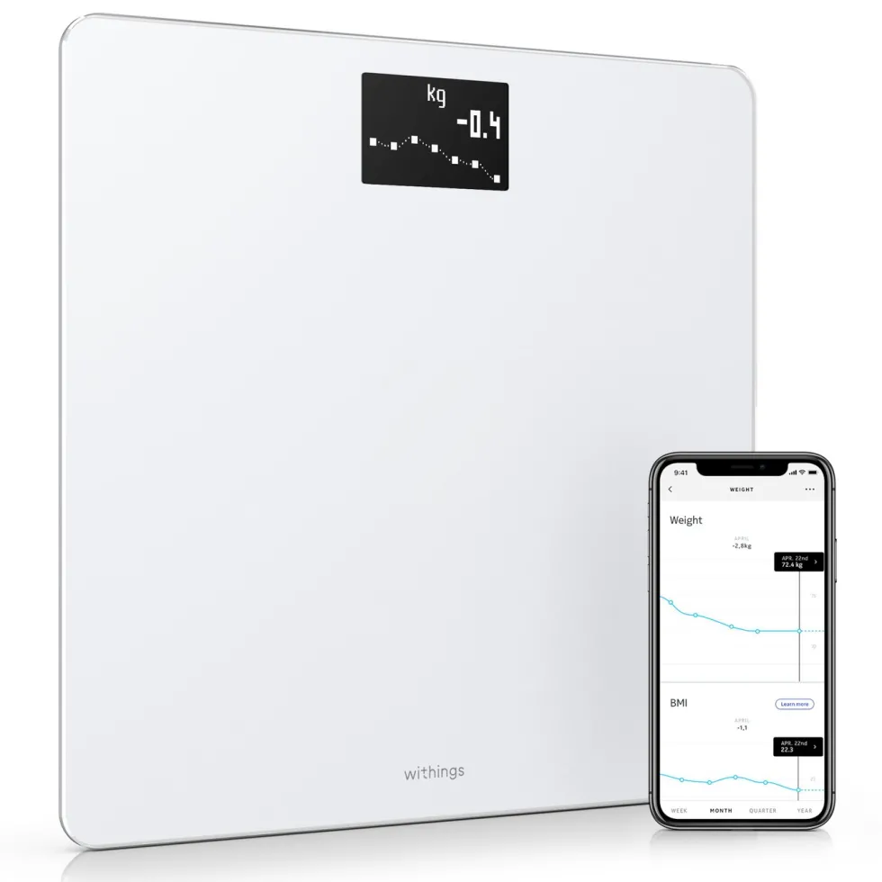 Withings Body Personvekt med wifi Hvit