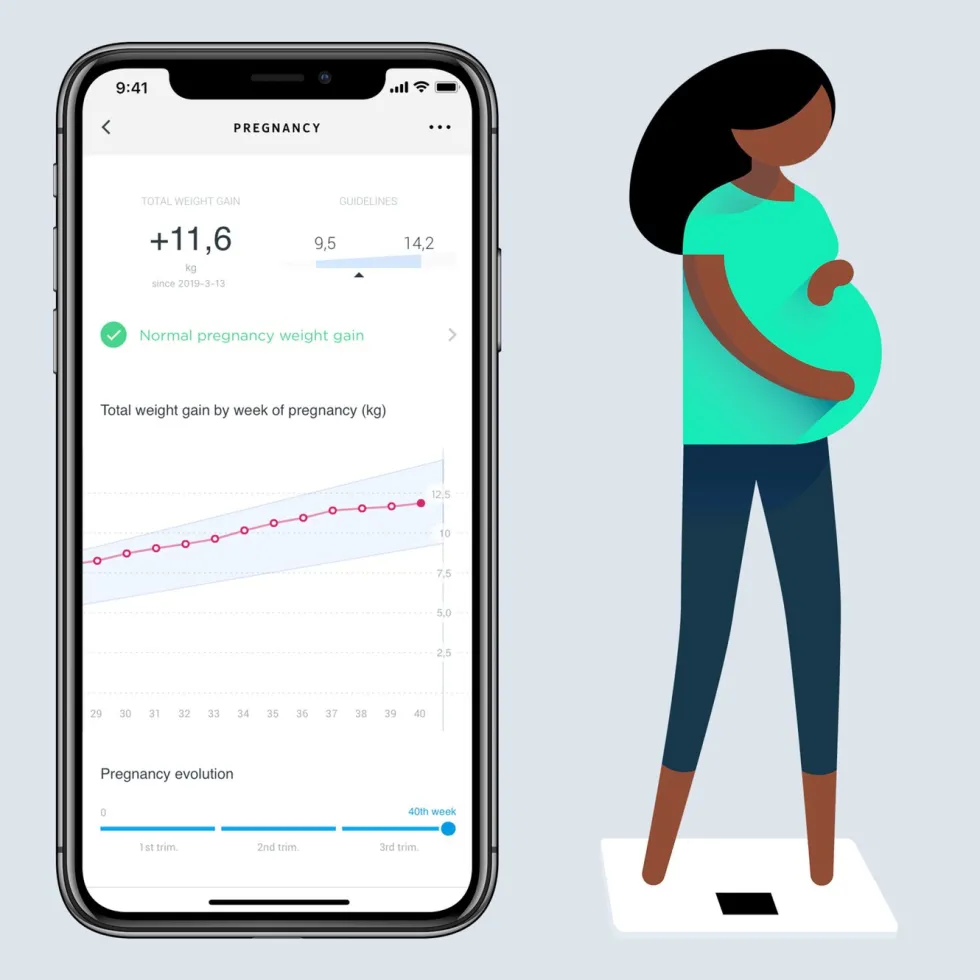 Withings Body Personvekt med wifi Hvit