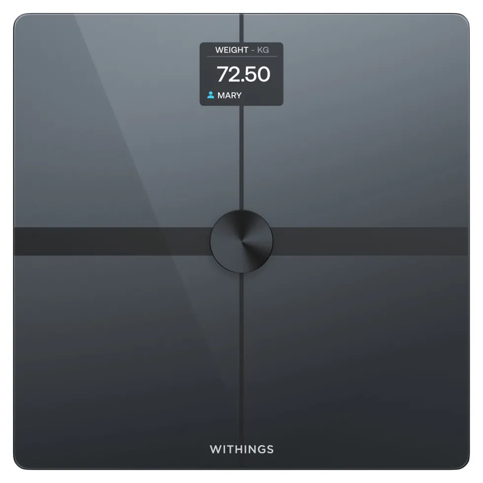 Withings Body Smart Personvekt med wifi Svart