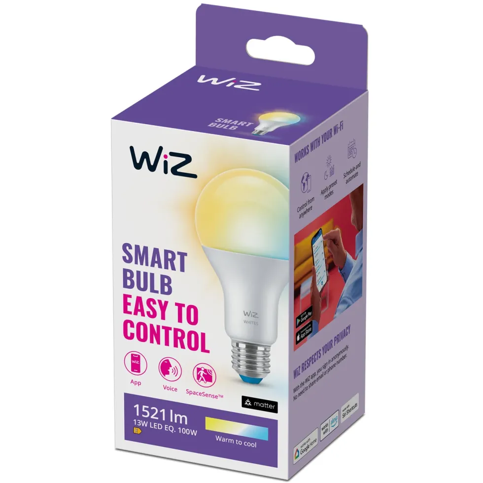 WiZ A67 Smart LED-pære E27 1521 lm