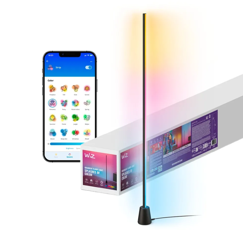 WiZ Gradient floor lamp RGBIC Gulvarmatur