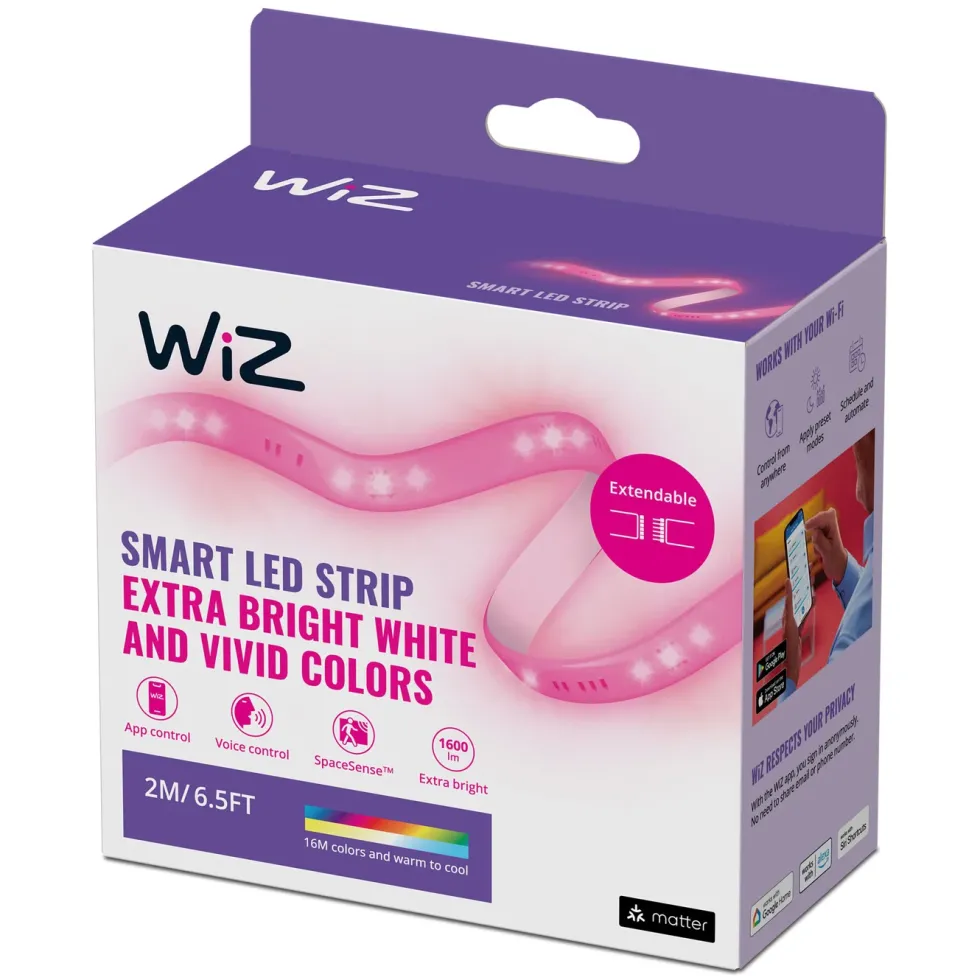 WiZ LED Strip LED-list Startpakke 2 meter