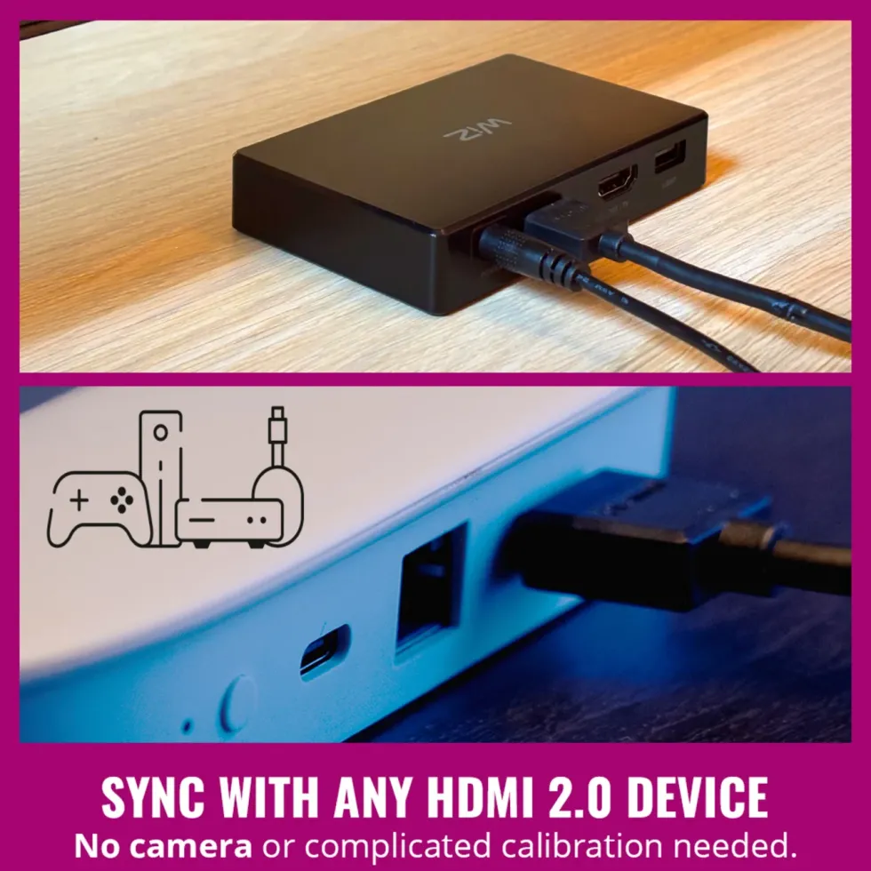 WiZ Sync box starter kit 75"-85"