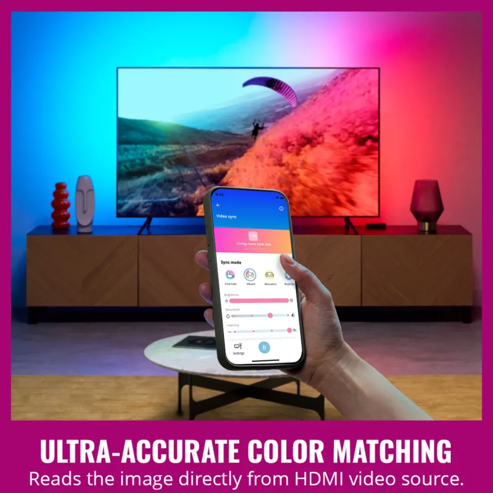 WiZ Sync box starter kit 55"-65"