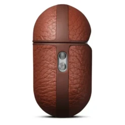 WOOLNUT Deksel i skinn til AirPods Pro 3-ladeetui Cognac