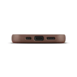 WOOLNUT Skinnetui for iPhone 16 Pro Cognac