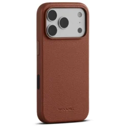 WOOLNUT Skinnetui for iPhone 17 Pro Cognac