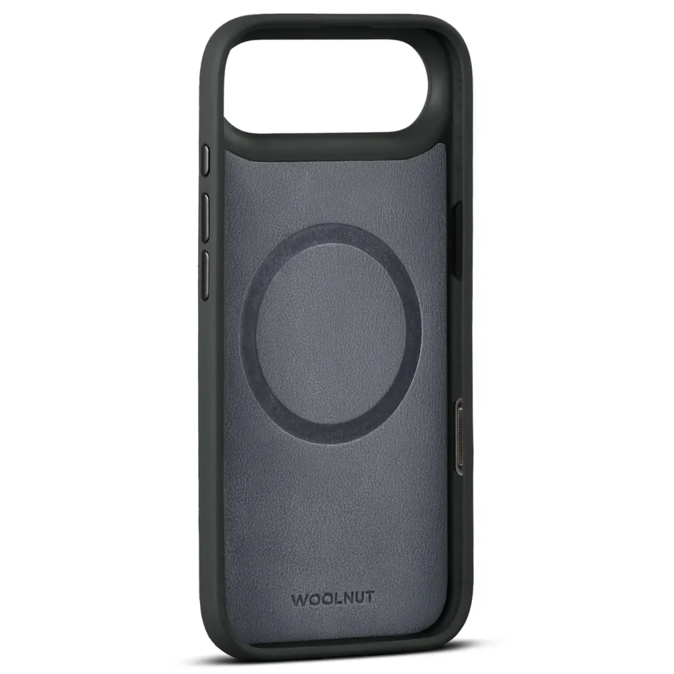 WOOLNUT Skinnetui for iPhone Air Svart