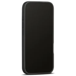 WOOLNUT Skinnetui for iPhone 16 Pro Svart
