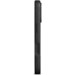 WOOLNUT Skinnetui for iPhone 16 Pro Svart