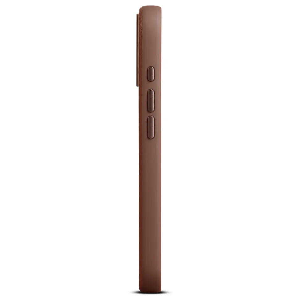 WOOLNUT Skinnetui for iPhone 17 Cognac