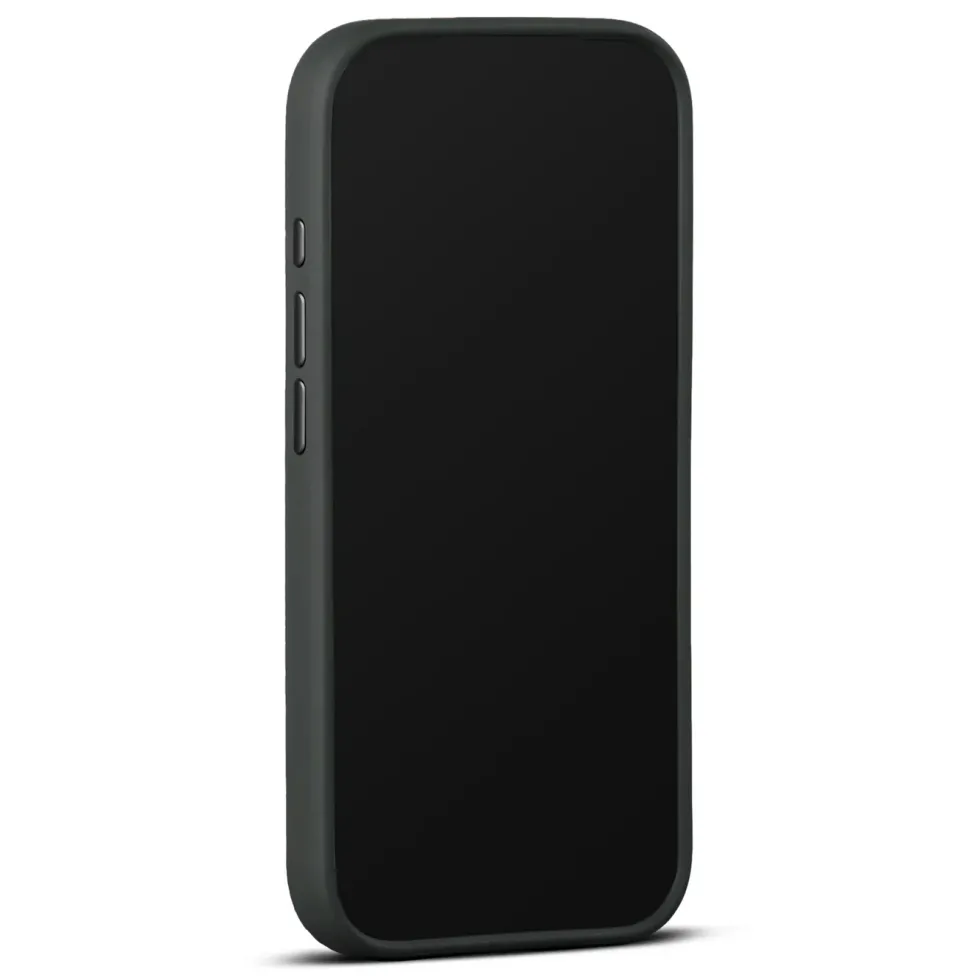 WOOLNUT Skinnetui for iPhone 17 Pro Svart