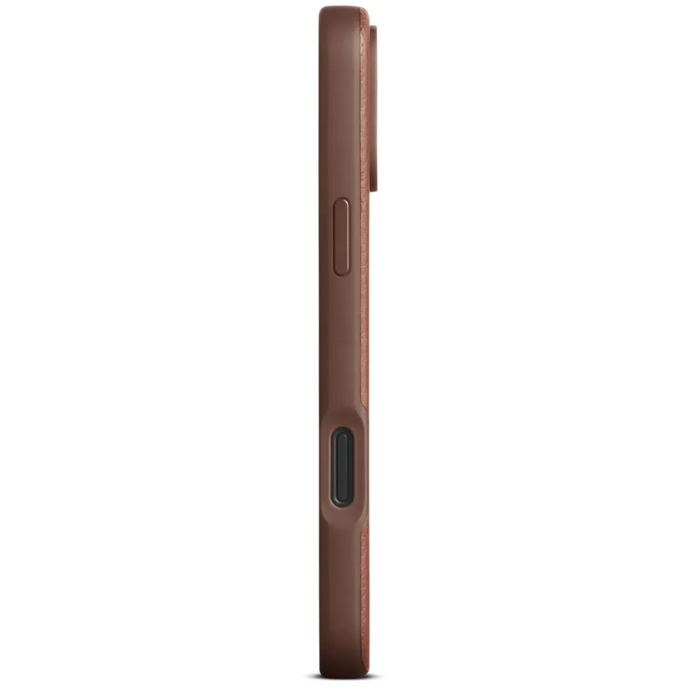 WOOLNUT Skinnetui for iPhone 16 Pro Max Cognac