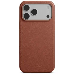 WOOLNUT Skinnetui for iPhone 17 Pro Max Cognac