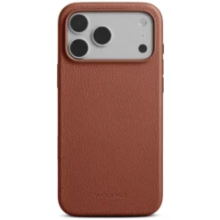 WOOLNUT Skinnetui for iPhone 17 Pro Max Cognac
