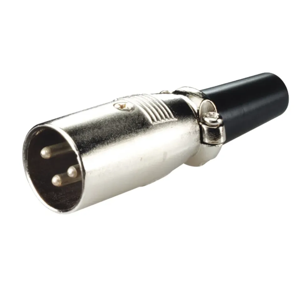 XLR-kontakt, 3-polet Hann