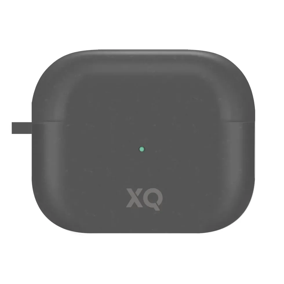 Xqisit Komposterbart etui for Airpods Pro (Gen 1, 2019) Svart