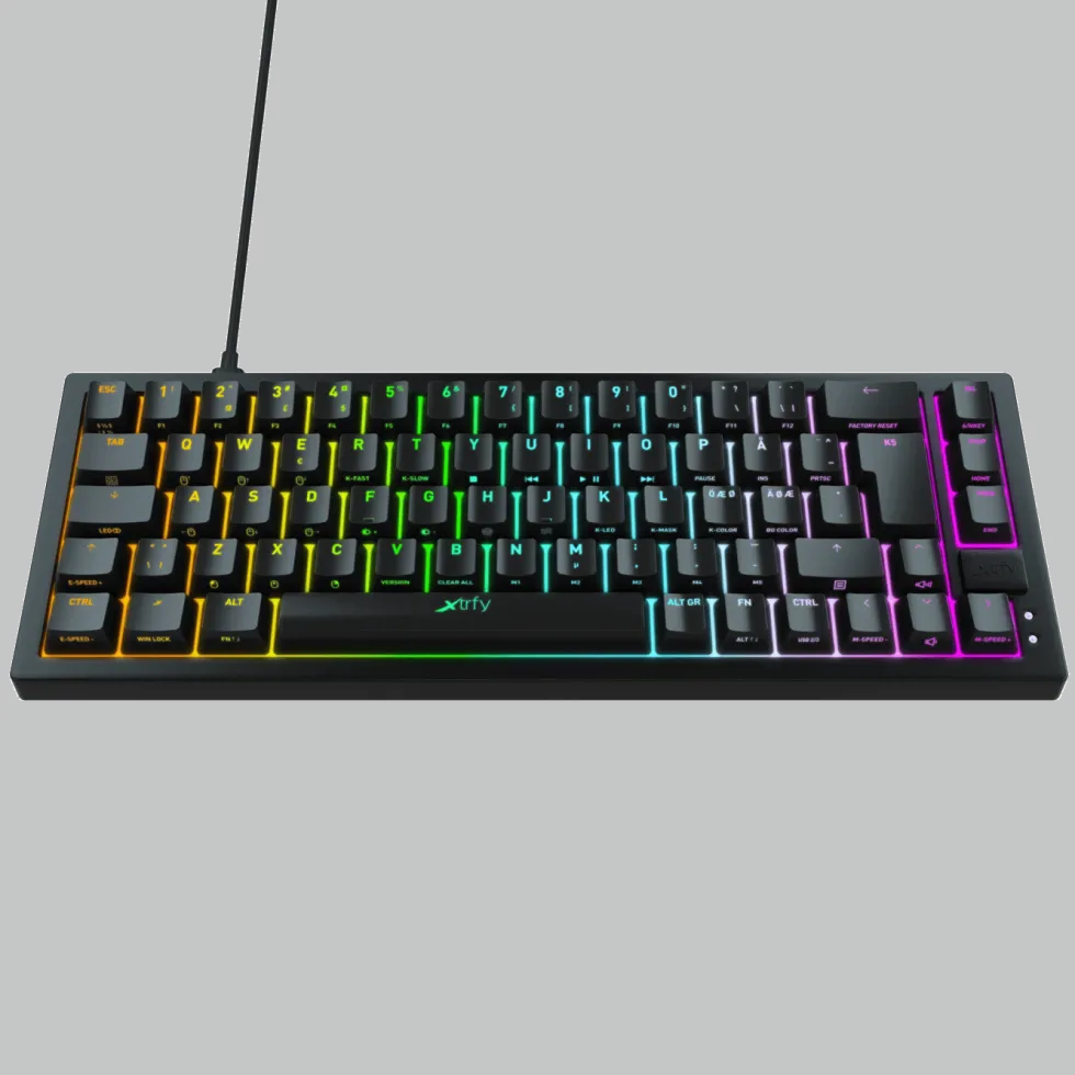 Xtrfy K5 Compact RGB Svart