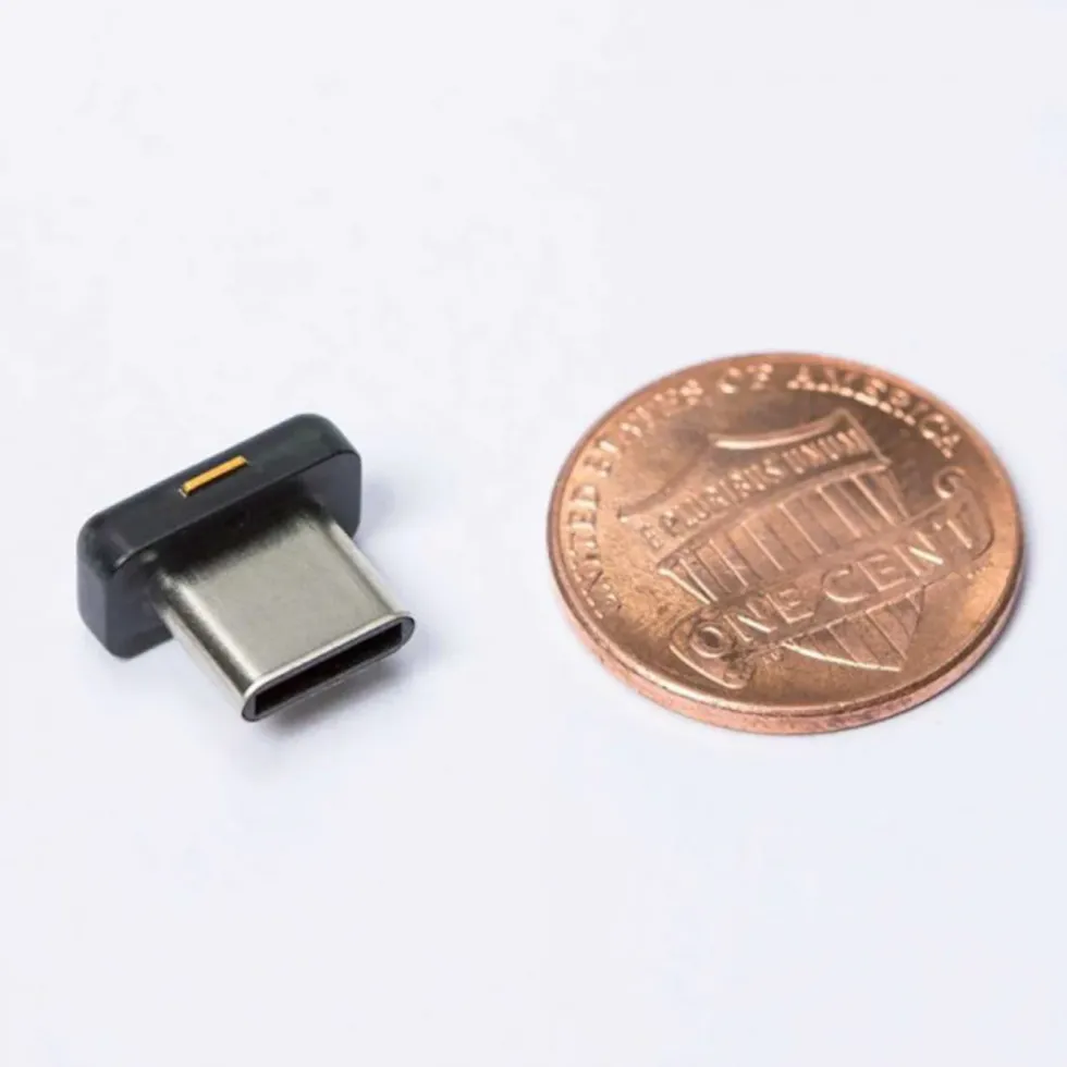 Yubico Yubikey 5C Nano Sikkerhetsnøkkel med USB-C