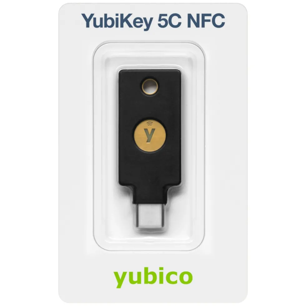 Yubico YubiKey 5C NFC Sikkerhetsnøkkel med USB-C