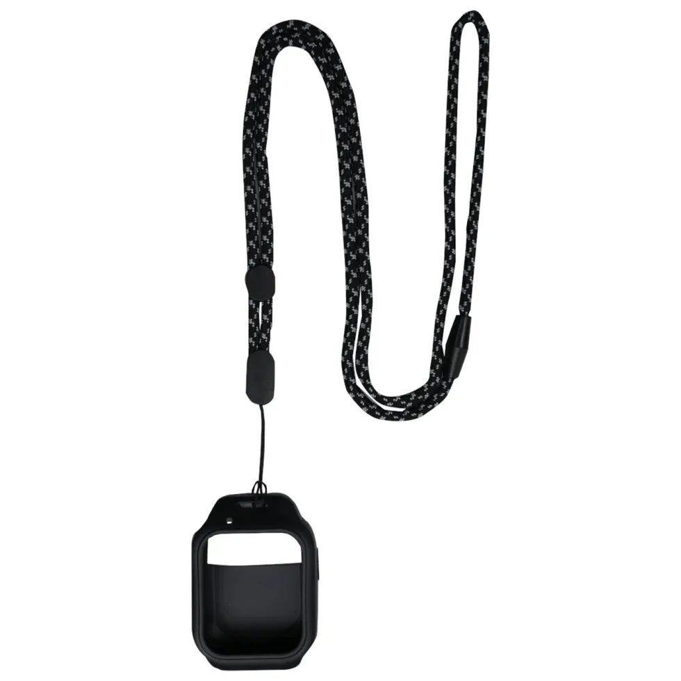 ZTE Klokkebeskyttelse med halsreim for Watch K2 og K2 Pro Svart