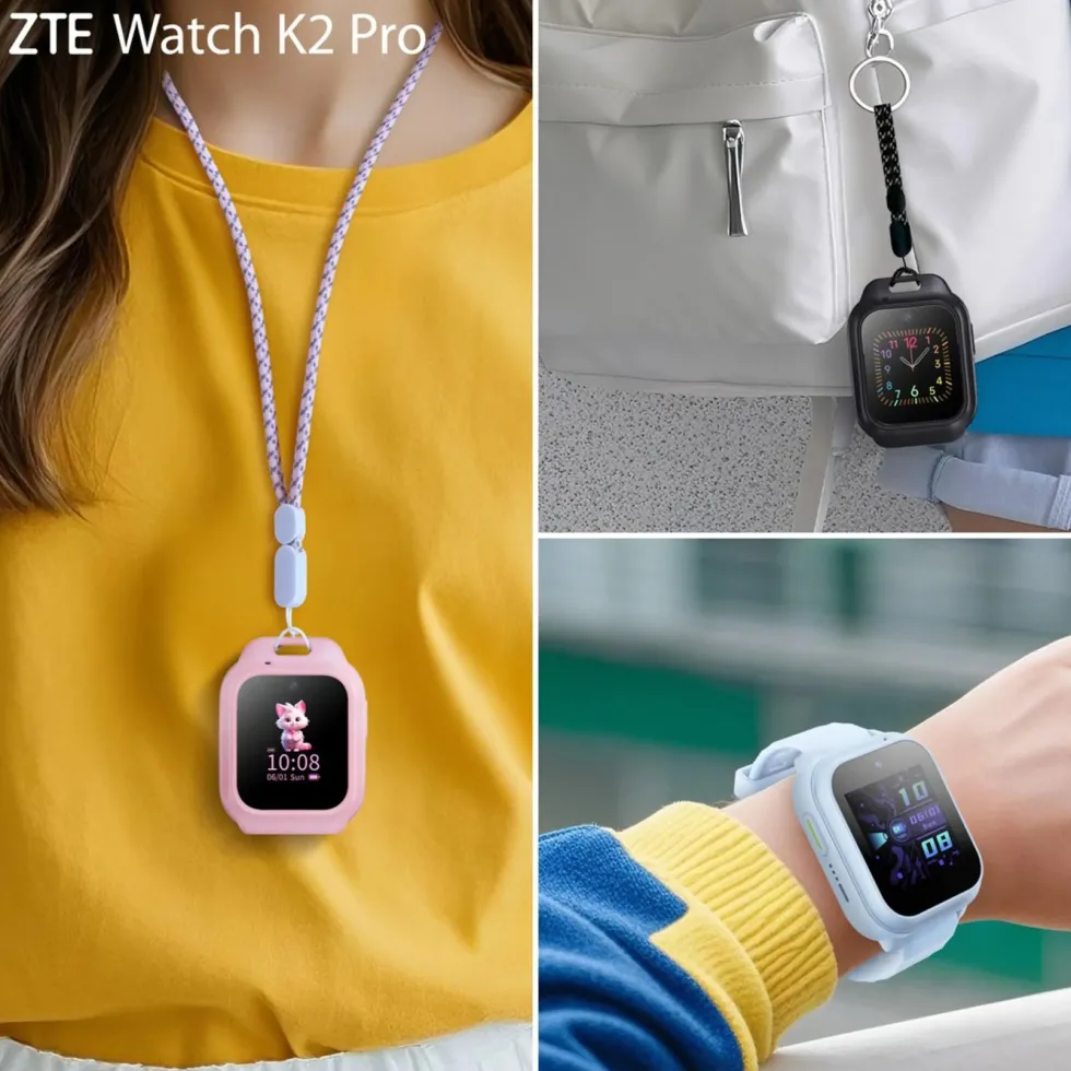 ZTE Watch K2 Pro – smartklokke for barn Svart